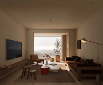 Wabi-sabi Style A Living Room-ID:286755086