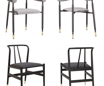 New Chinese Style Dining Chair-ID:215053082