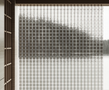 Modern Glass Screen Partition-ID:356405026