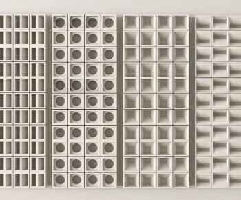 Modern Cement Brick Screen Partition-ID:324462899
