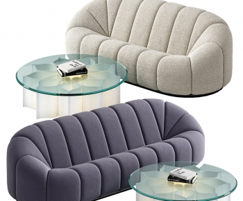 Modern Three-seat Sofa-ID:969090522