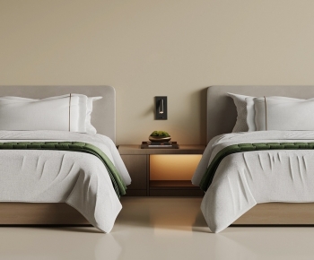 Modern Single Bed-ID:249980936