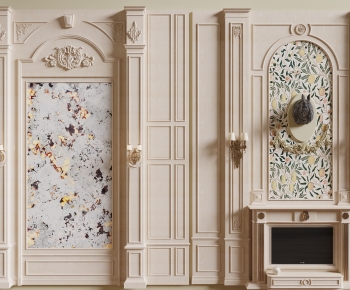 French Style TV Wall-ID:103971963