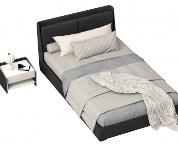 Modern Single Bed-ID:486346964