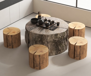 Modern Tea Tables And Chairs-ID:937208893