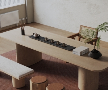 New Chinese Style Tea Tables And Chairs-ID:712095022