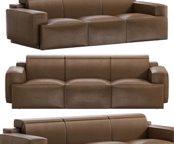 Modern Three-seat Sofa-ID:340799098