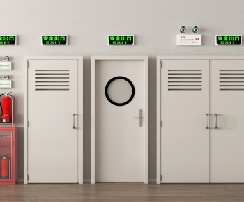 Modern Fire Door-ID:130438099