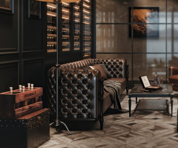 American Style Wine Cellar/Wine Tasting Room-ID:562980893