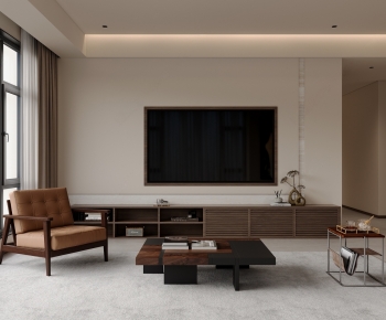 Modern A Living Room-ID:669319693