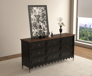 French Style Side Cabinet-ID:859721905