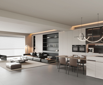 Modern Dining Room-ID:429013015