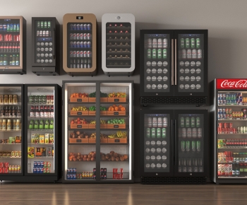 Modern Refrigerator Freezer-ID:356914043