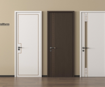 New Chinese Style Single Door-ID:156997928