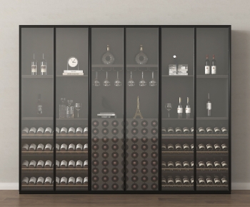Modern Wine Cabinet-ID:446090789
