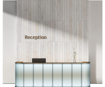Modern Reception Desk-ID:206475021