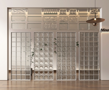 Modern Glass Screen Partition-ID:104560945