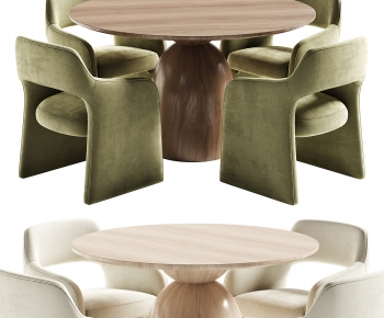 Modern Dining Table And Chairs-ID:938247924
