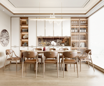 New Chinese Style Dining Room-ID:313409096