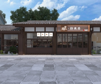 Chinese Style Facade Element-ID:923306945