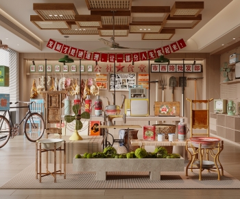 New Chinese Style Exhibition Hall-ID:100979897