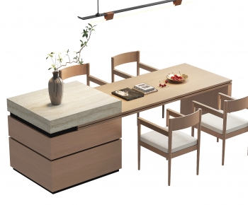 Modern Dining Table And Chairs-ID:497216948