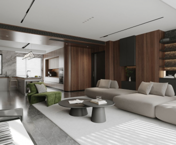Modern A Living Room-ID:528021106