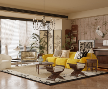 French Style A Living Room-ID:984539998
