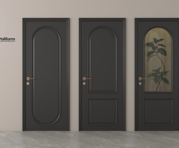 French Style Single Door-ID:983712915