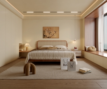 New Chinese Style Bedroom-ID:365863084