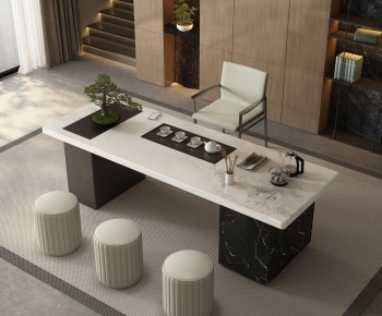 New Chinese Style Tea Tables And Chairs-ID:505878933