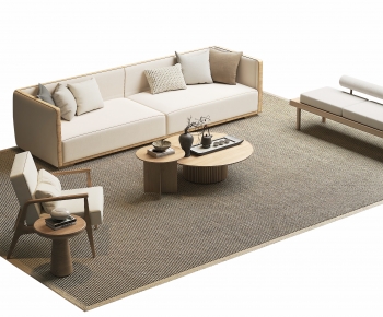 New Chinese Style Sofa Combination-ID:555922034