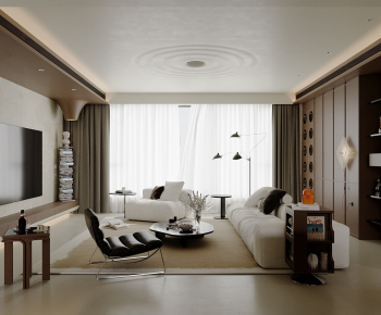 Modern A Living Room-ID:644350177