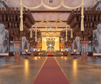 Chinese Style Ancient Architectural Buildings-ID:500821117