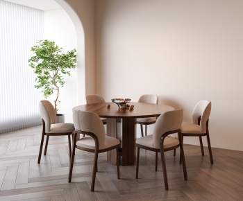Modern Dining Table And Chairs-ID:880395896