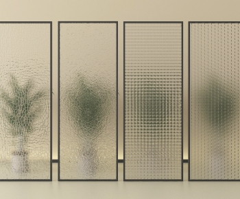 Modern Glass Screen Partition-ID:371818071