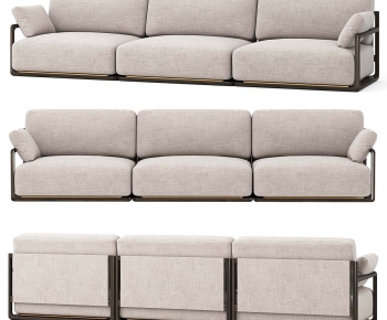 Modern Three-seat Sofa-ID:132878074
