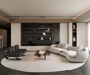 Modern A Living Room-ID:283535003