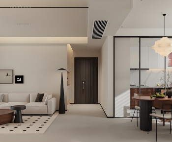 Modern A Living Room-ID:961966998