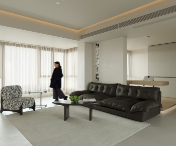 Modern A Living Room-ID:827567108