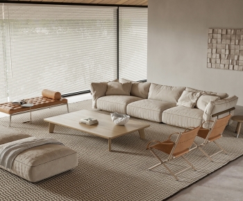Wabi-sabi Style Sofa Combination-ID:183130989