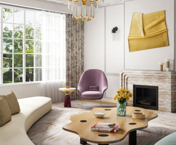 Modern A Living Room-ID:937536959