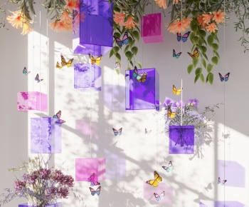 Modern Plant Landscaping-ID:614991906