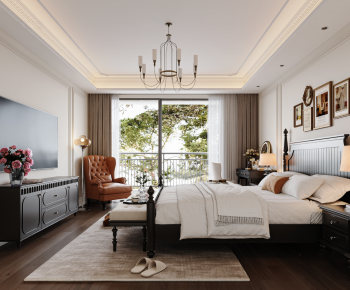 French Style Bedroom-ID:823375945