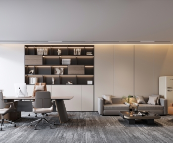 Modern Manager's Office-ID:682987939