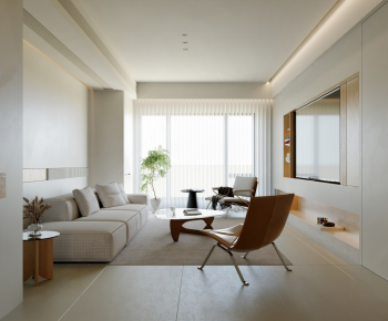 Modern A Living Room-ID:988363982