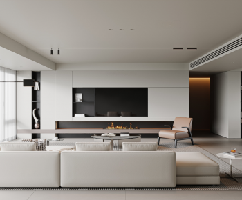 Modern A Living Room-ID:862579113