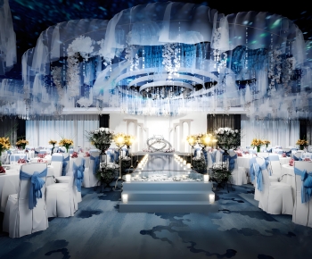 Modern Banquet Hall-ID:480642084