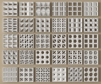 Modern Cement Brick Screen Partition-ID:165124899