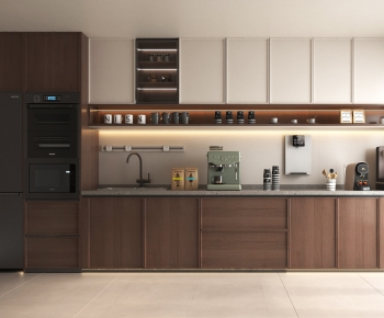 Modern Office Tea Room-ID:691557887